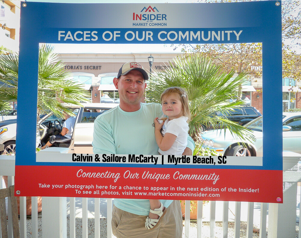 The Insider at the Market Common introduces: "Faces of Our Community."