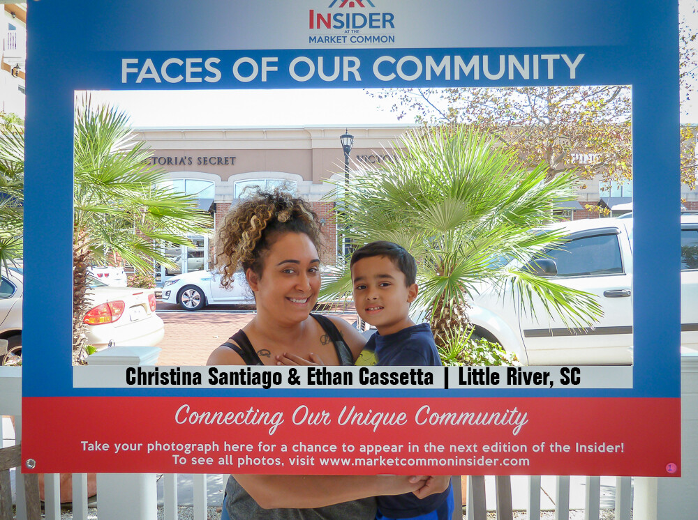 The Insider at the Market Common introduces: "Faces of Our Community."