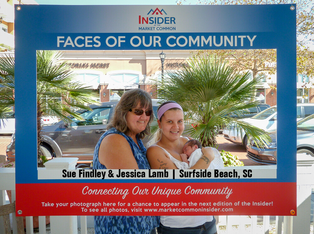 The Insider at the Market Common introduces: "Faces of Our Community."